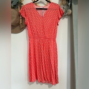GAP Flutter Sleeve Dress